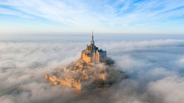 Abbaye et baie du Mont Saint-Michel, Normandie