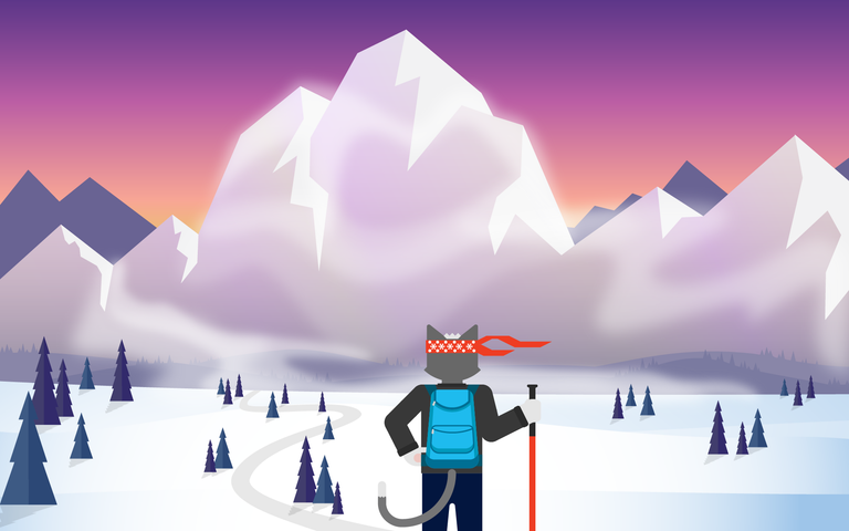 Ninja Cat Holiday Escape Windows 10 Theme