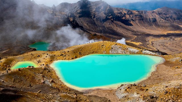 Craters of jade