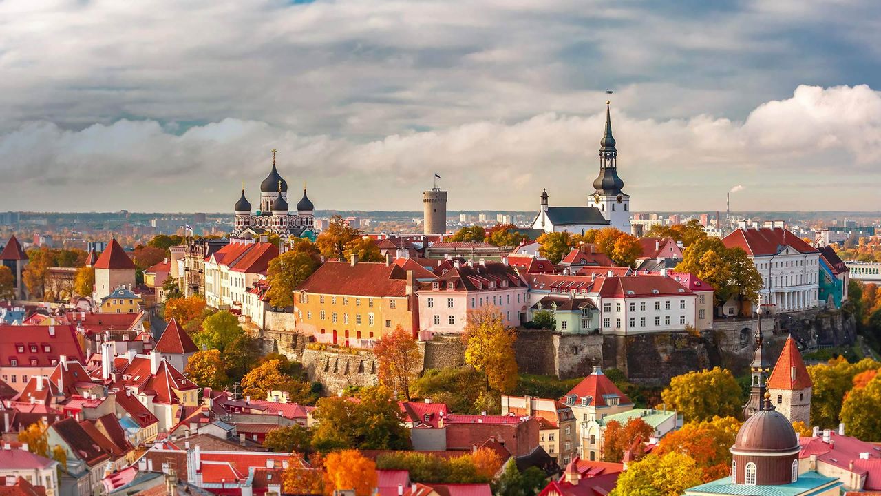 Old town of Tallinn, Estonia