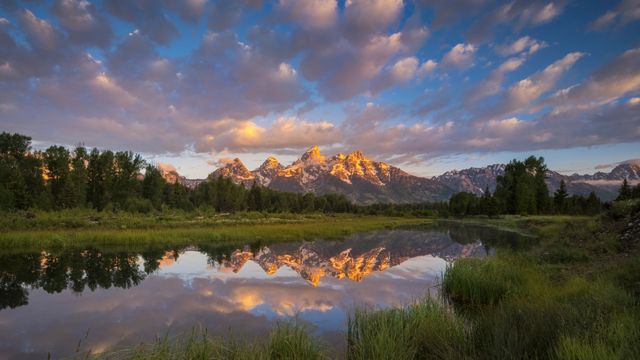 Sunrise at Grand Teton National Park, Wyoming