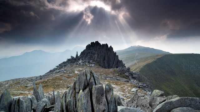 Castell y Gwynt, Snowdonia, Wales