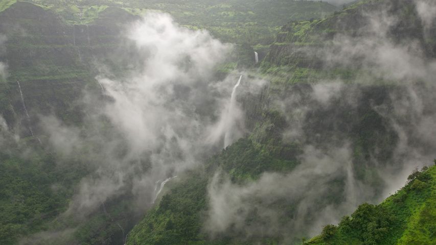 The Sahyadri Mountain range in India