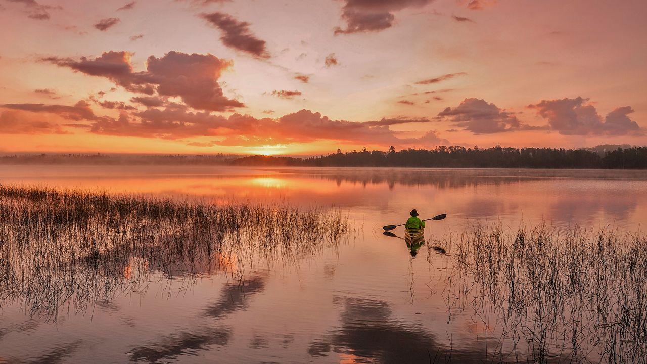 Boundary Waters Canoe Area Wilderness, Superior National Forest, Minnesota, USA
