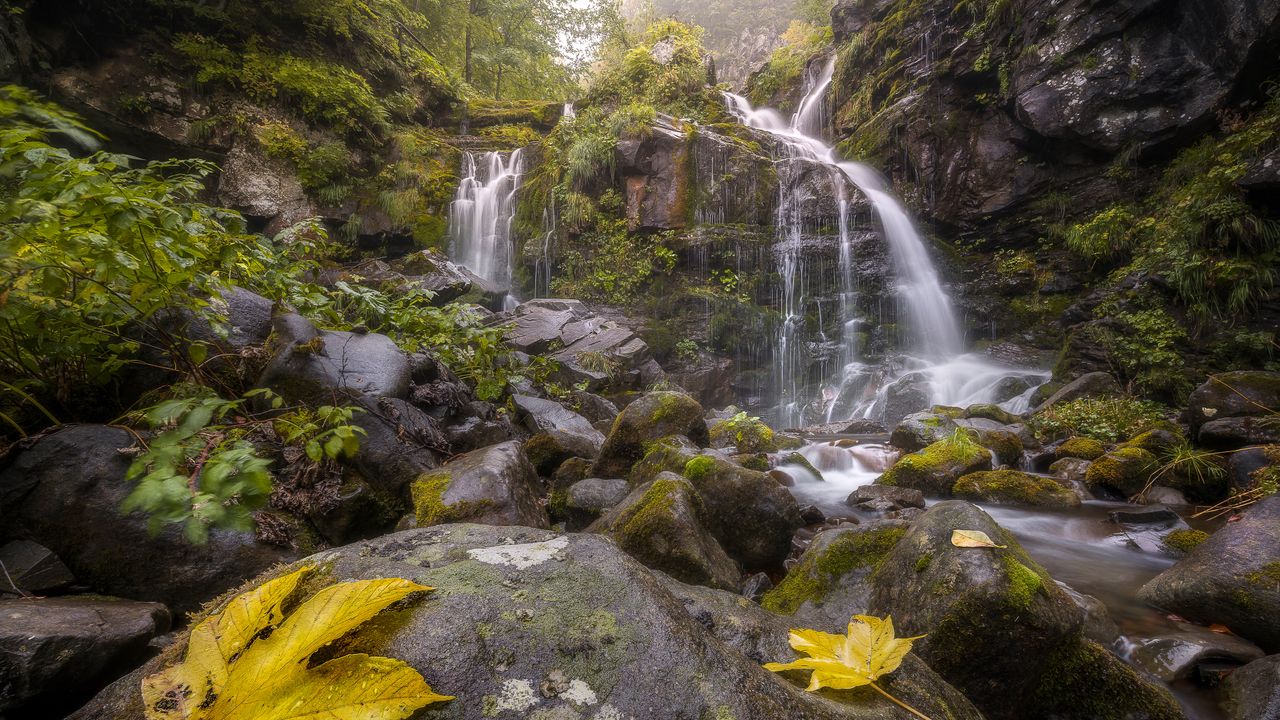 Dardagna waterfalls, Bologna, Italy
