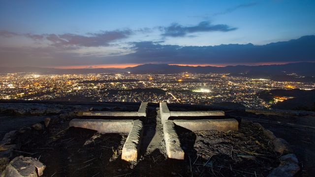 大の字の中心・金尾の火床, 京都府 京都市