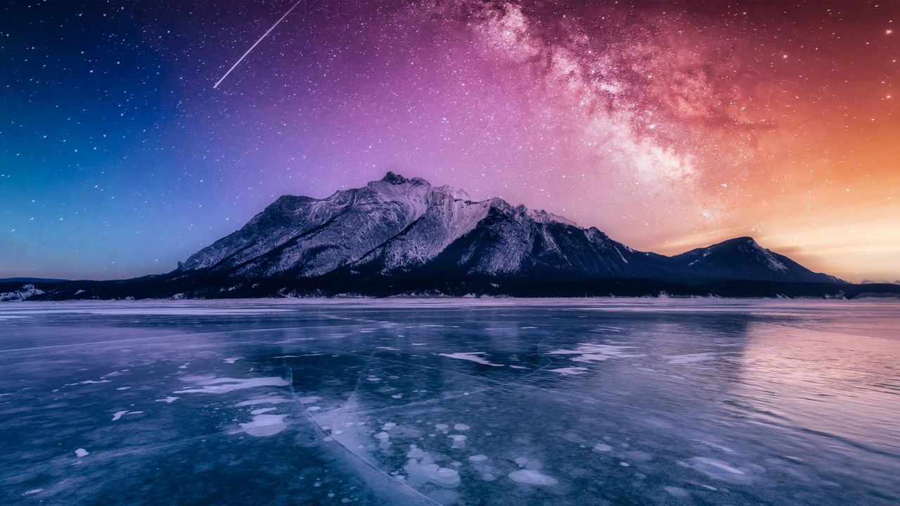 Lago Abraham, Alberta, Canada