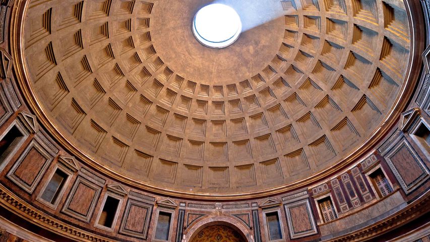 Il Pantheon di Roma, Lazio, Italia