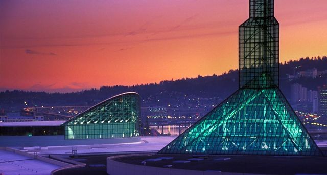 L’Oregon Convention Center à Portland, Oregon, États-Unis
