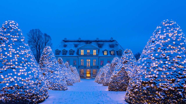 Schloss Wackerbarth, Radebeul, Sachsen, Deutschland