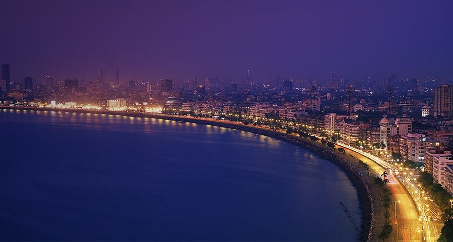 Mumbai Marine Drive, India