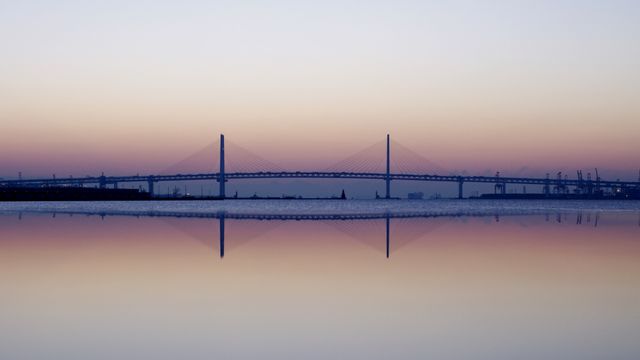 ｢横浜ベイブリッジ｣神奈川県, 横浜市 
