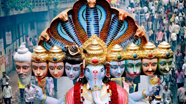 Ganesh Visarjan in Mumbai