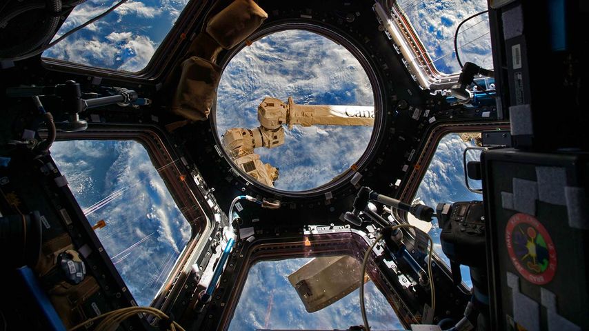 View from the Cupola of the International Space Station