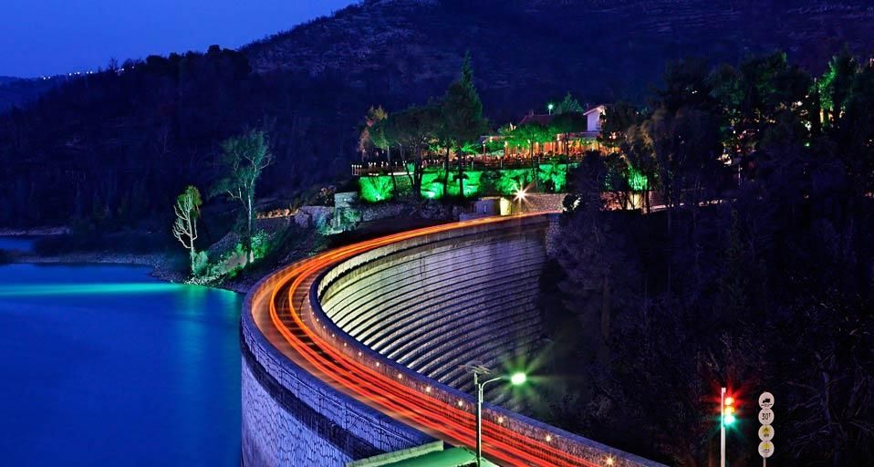 Marathon Dam and Lake, Attica, Greece