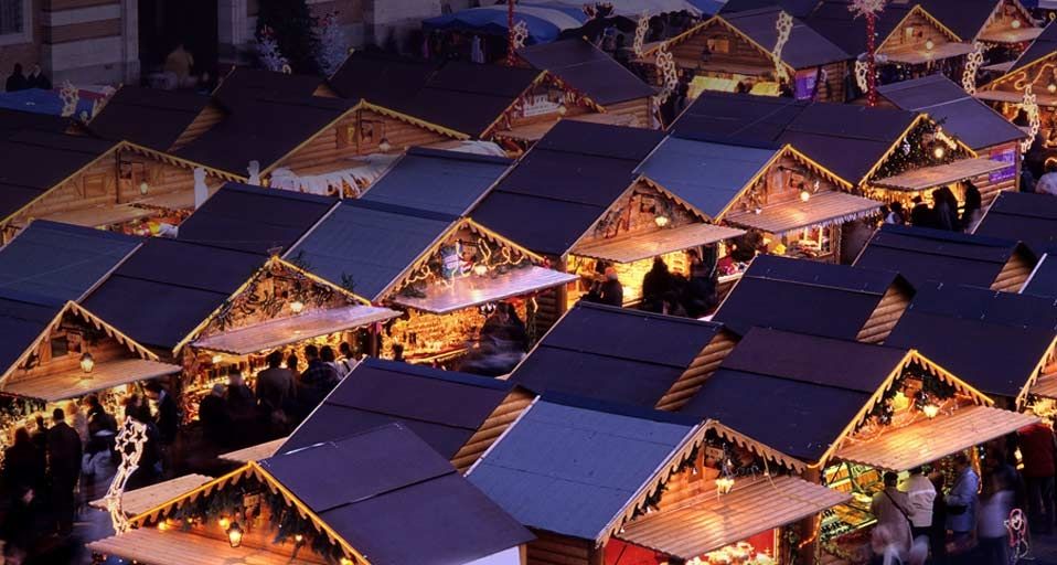 Marché de Noël de Toulouse, Haute-Garonne, région Midi-Pyrénées