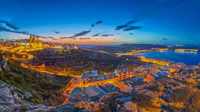 View of Mellieħa, Malta