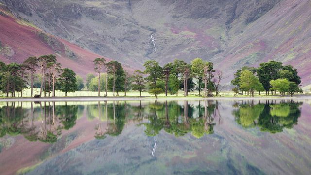 「バターミア湖」イギリス, 湖水地方
