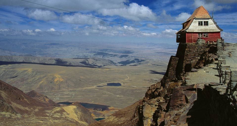 Old Mountaineering Hut in the Cordilliera Real, Bolivia