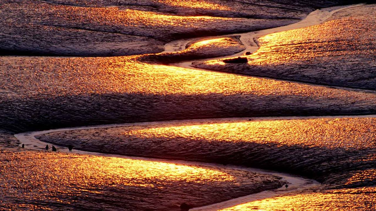 Mud flats, Saint John, Bay of Fundy, New Brunswick