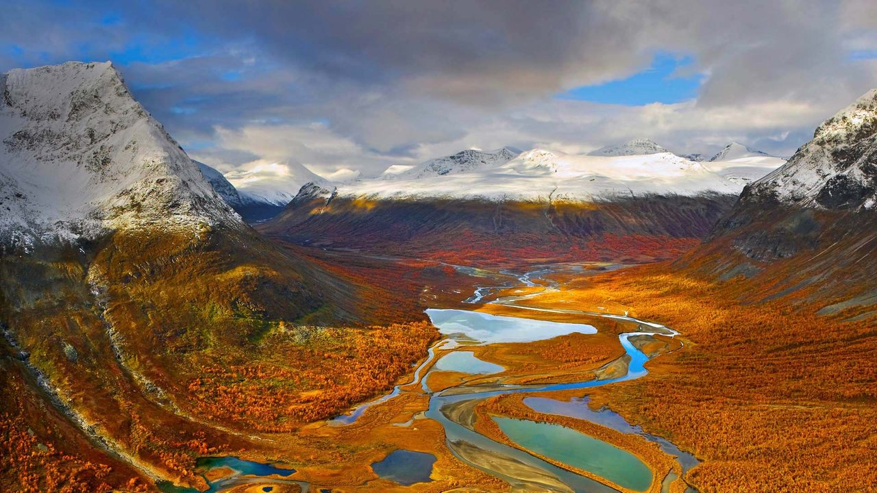 Rapadalen, Nationalpark Sarek, Schweden 
