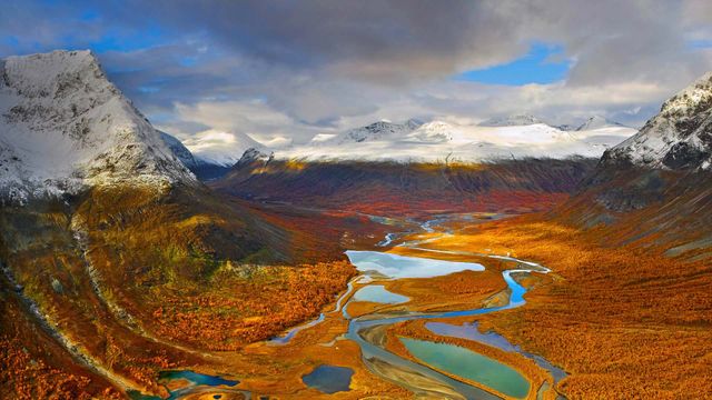 Le Parc national de Sarek, Suède