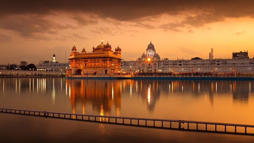 The Golden Temple in Punjab, India