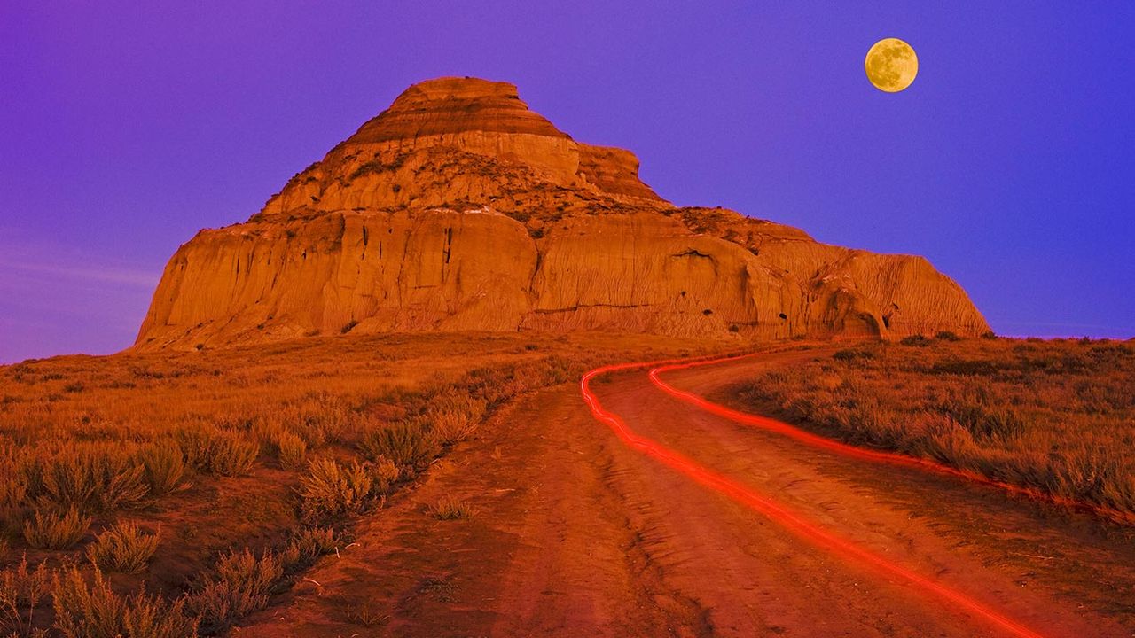 Castle Butte, Big Muddy Badlands, Saskatchewan, Canada