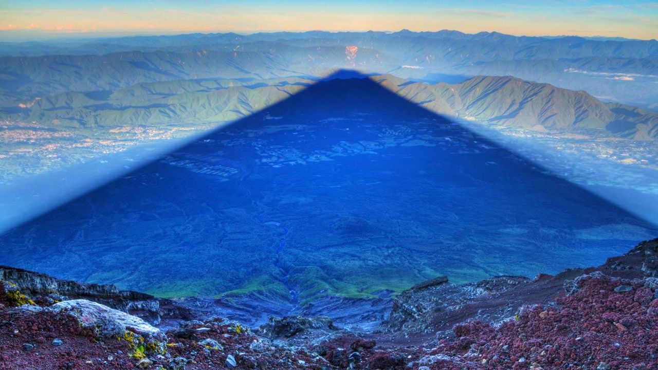 ｢影富士｣富士山