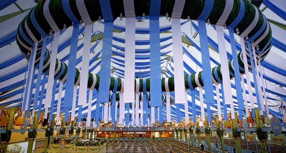 Oktoberfest tent, Spatenbräu, Munich, Germany