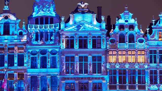 Casas da Guilda da Grand-Place, Bruxelas, Bélgica