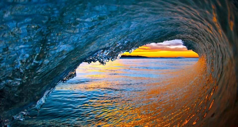 Ocean waves near Ventura, California