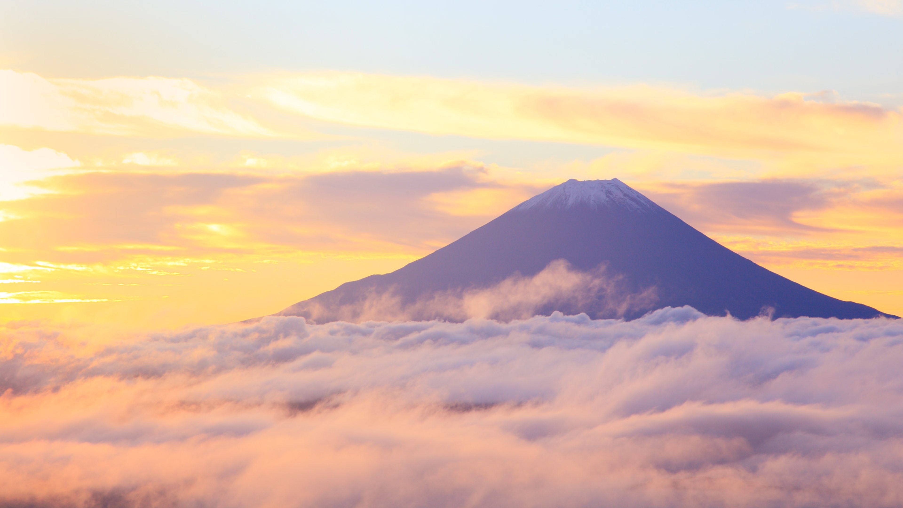 雲海と富士山｣ - Bing Gallery