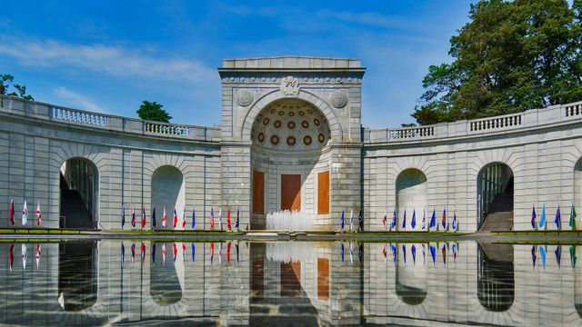 Military Women's Memorial, located at the gateway to Arlington National Cemetery, Virginia