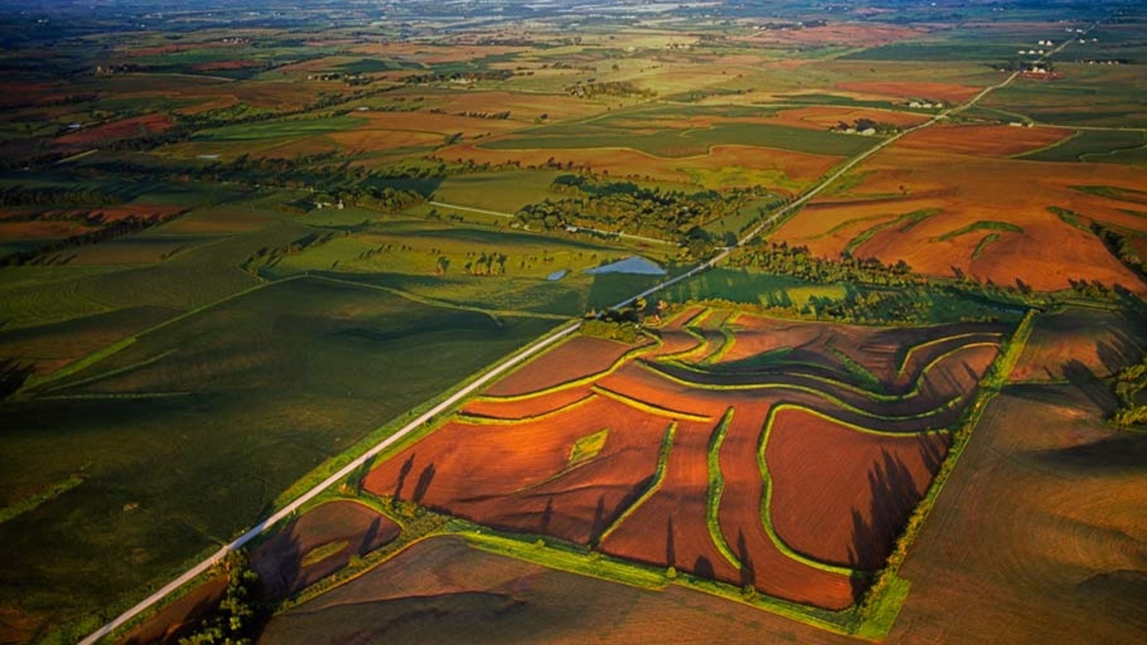 ｢アイオワの農場｣アメリカ, アイオワ州 Bing Gallery
