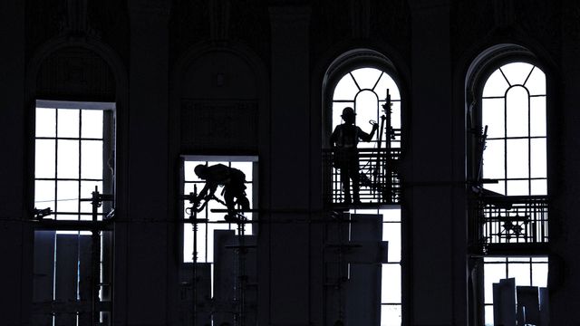 「アメリカ合衆国議会議事堂の修理」米国, ワシントンD.C.