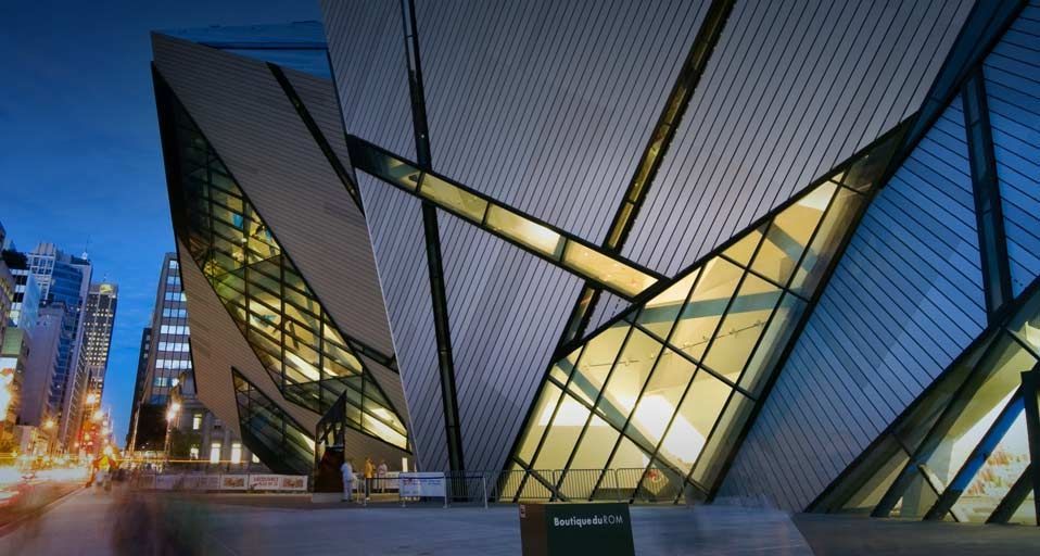 The Michael Lee-Chin Crystal Building, Royal Ontario Museum, Toronto ...