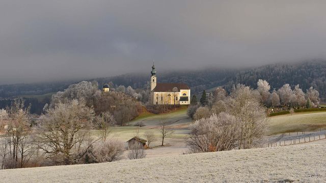 Pfarrkirche St. Georg, Ruhpolding, Bayern, Deutschland