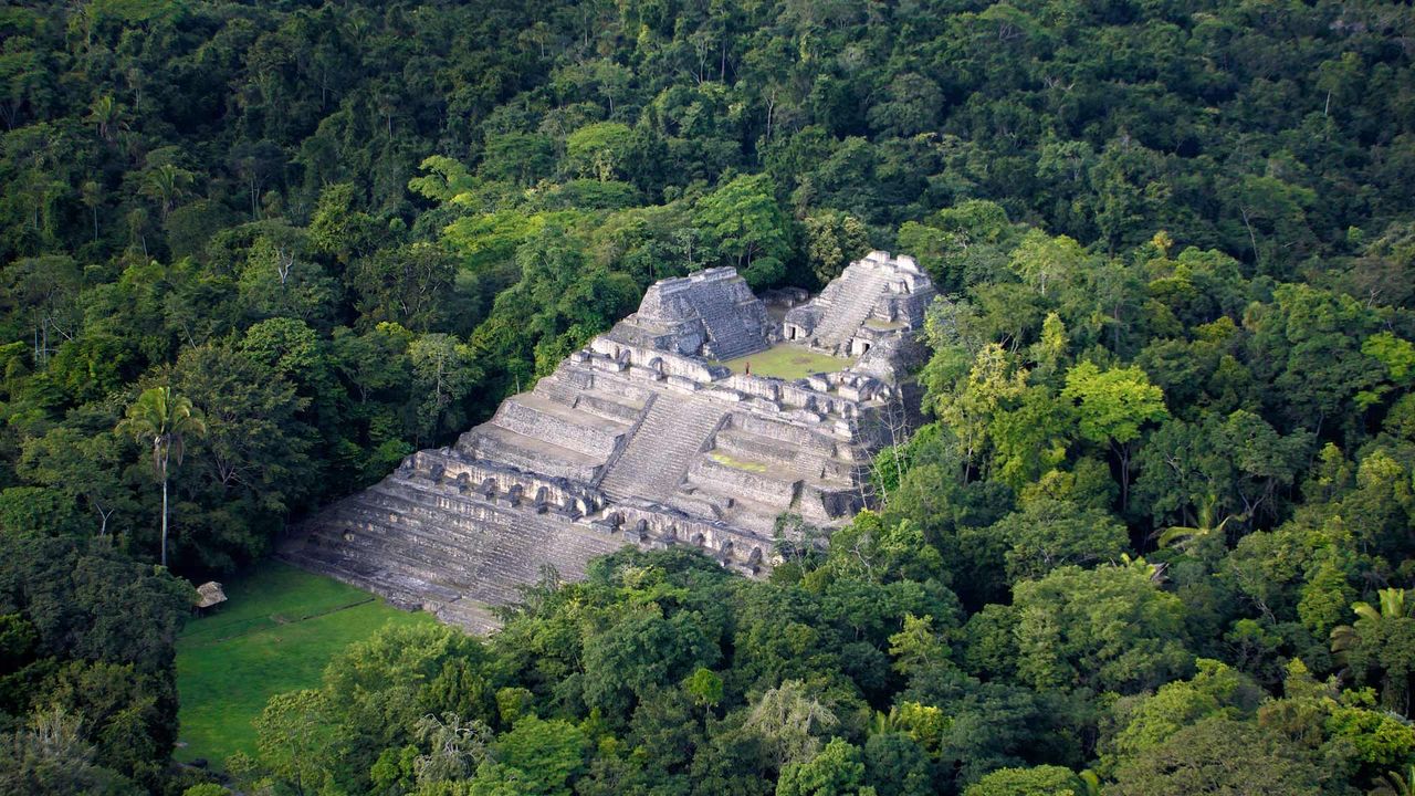 Maya archaeological site of Caracol, Belize 