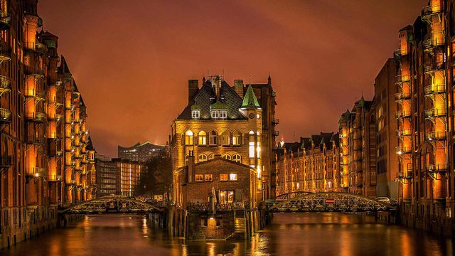 Speicherstadt, Hamburg, Deutschland