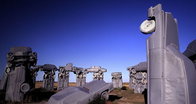 Carhenge in western Nebraska