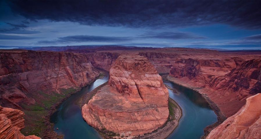 Horseshoe Bend ist eine Flussschleife im Colorado River in Arizona