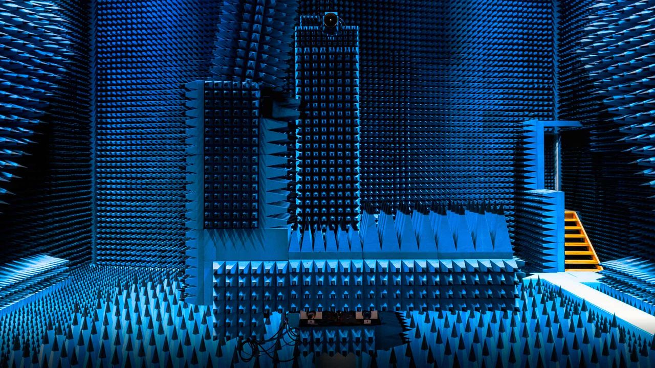Anechoic chamber, Copenhagen, Denmark 
