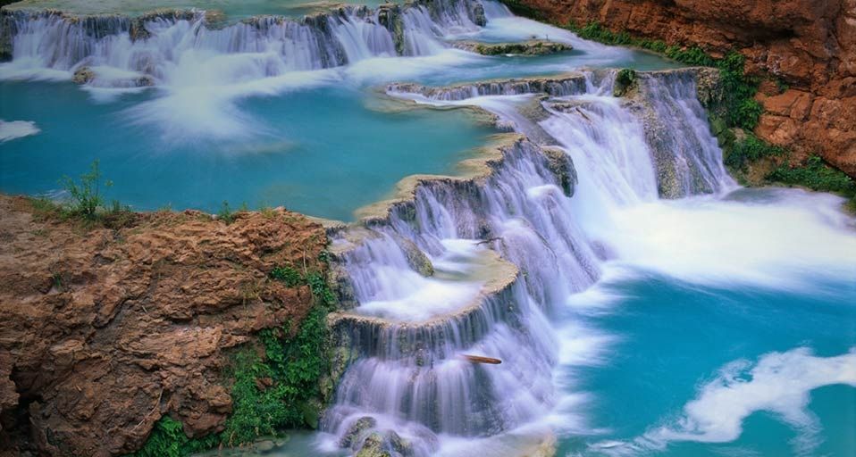 Beaver Falls in the Grand Canyon, Arizona