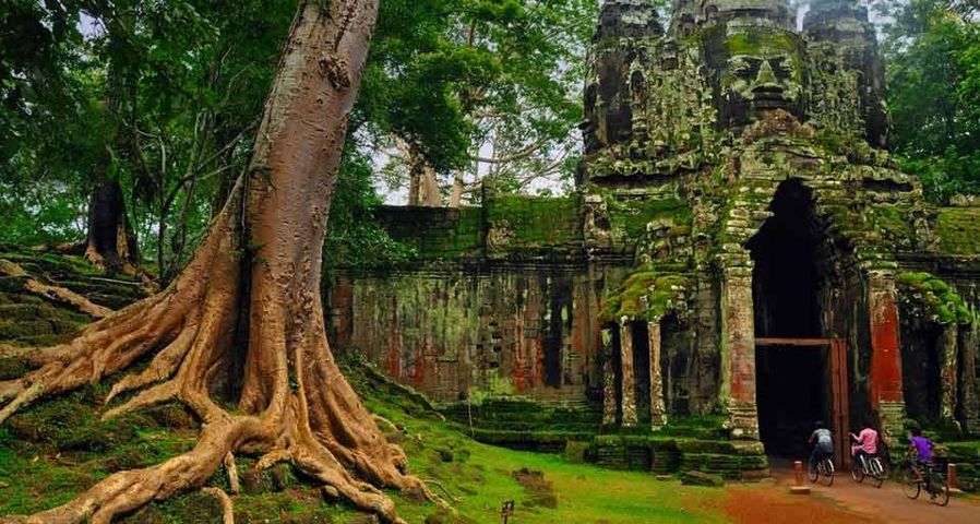 West gate of Angkor Thom, Cambodia