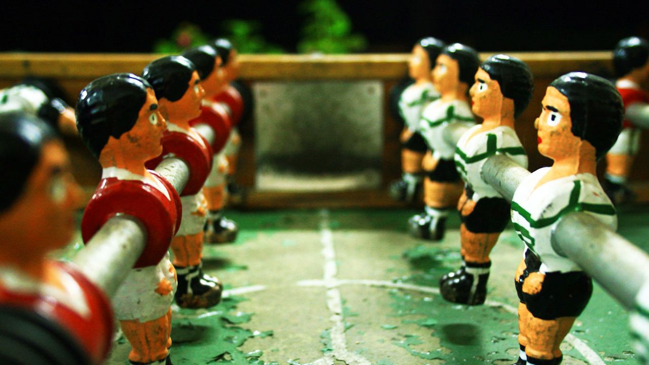 ｢テーブルサッカーゲーム｣