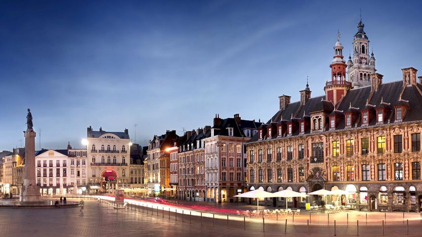 Place du Général-de-Gaulle ou « Grand-Place » à Lille, Nord-Pas-de-Calais