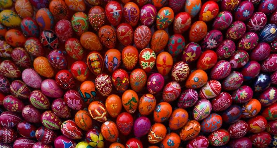 Ukrainische bemalte Eier