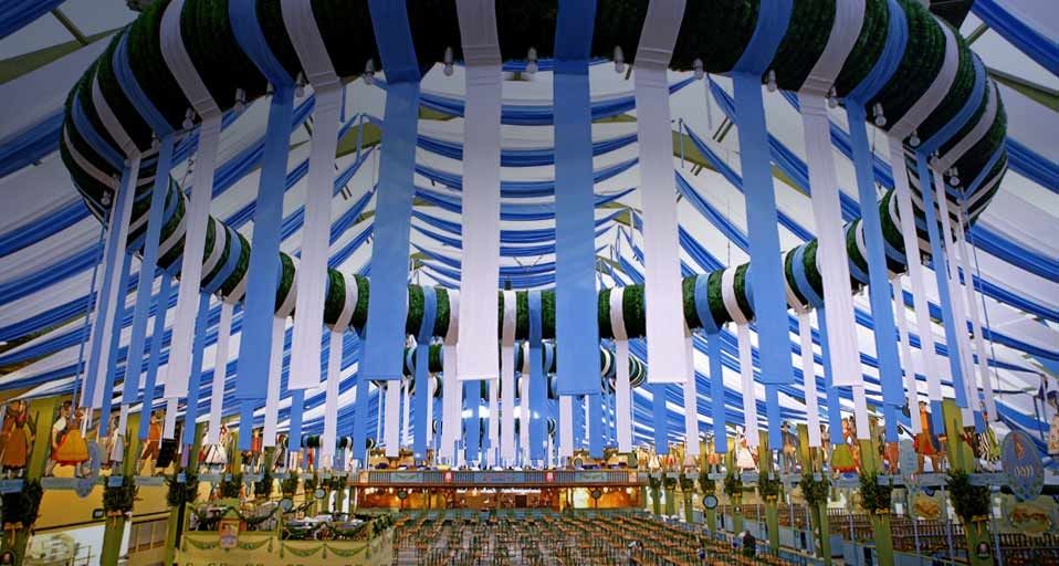 Oktoberfest tent, Spatenbräu, Munich, Germany