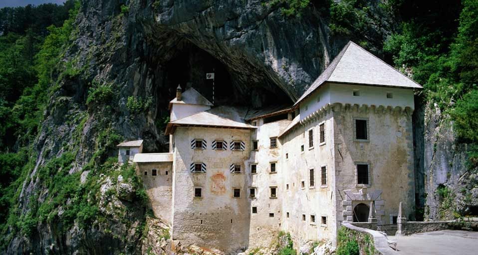 Predjama Castle, near the town of Postojna, Slovenia